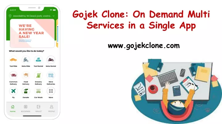 gojek clone on demand multi services in a single
