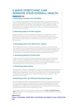 original source https drlaurapt com 5 ways