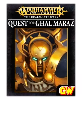 [PDF] Free Download The Realmgate Wars: Quest for Ghal Maraz (Enhanced Edition) By Games Workshop