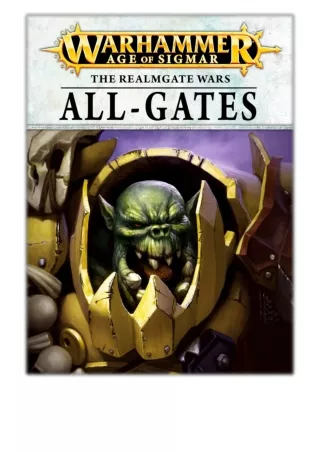 [PDF] Free Download The Realmgate Wars: All-Gates By Games Workshop