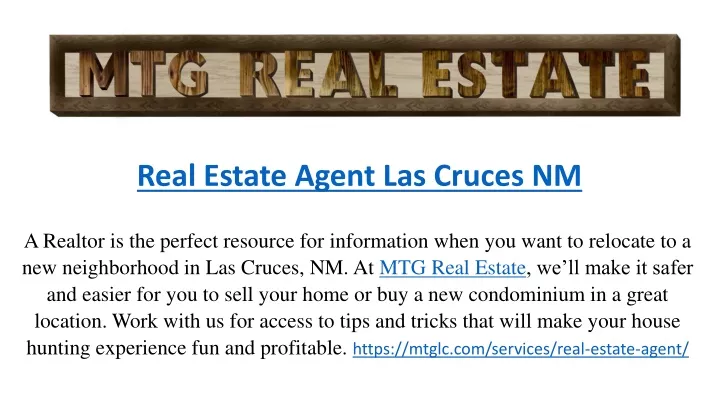 real estate agent las cruces nm