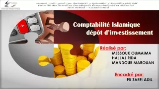 Comptabilité islamique dépot d'investissement