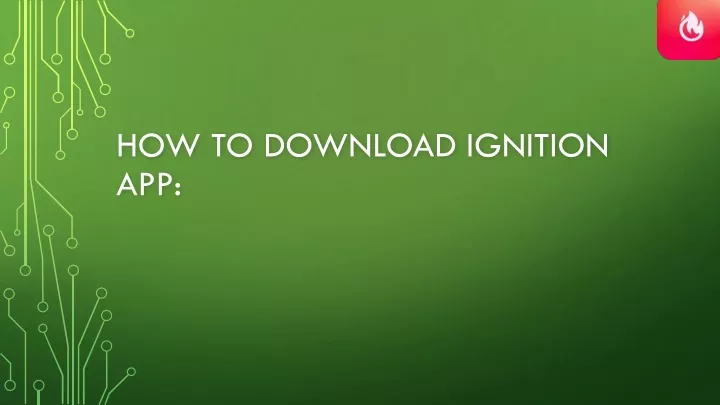 how to download ignition app