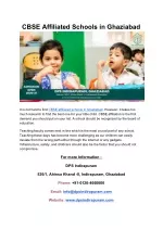 CBSE affiliated schools in Ghaziabad - slide 1