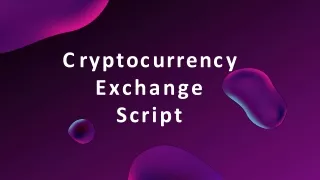Cryptocurrency Exchange Script