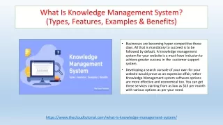 What is Knowledge Management System | The Ultimate Guide | TCT