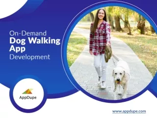 Launch your own Uber for dogwalkers app
