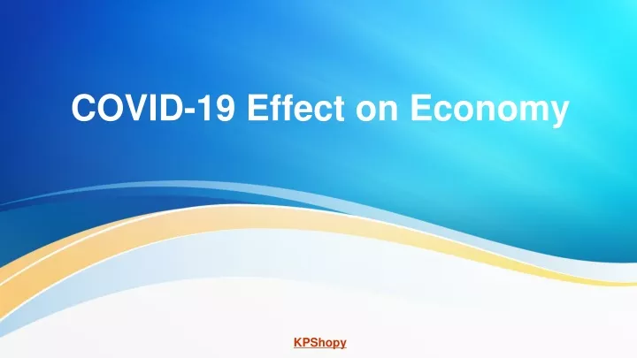 covid 19 effect on economy