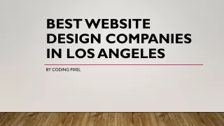 Best Website Design Companies in Los Angeles