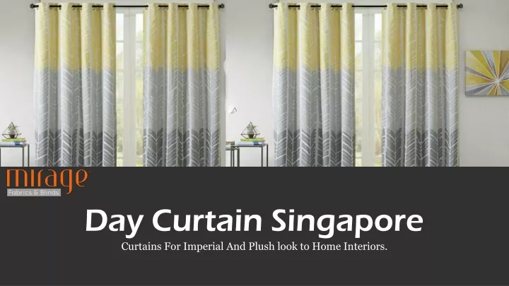 day curtain singapore
