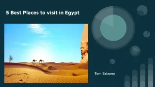 5 best places to visit in egypt