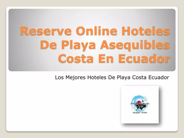reserve online hoteles de playa asequibles costa en ecuador