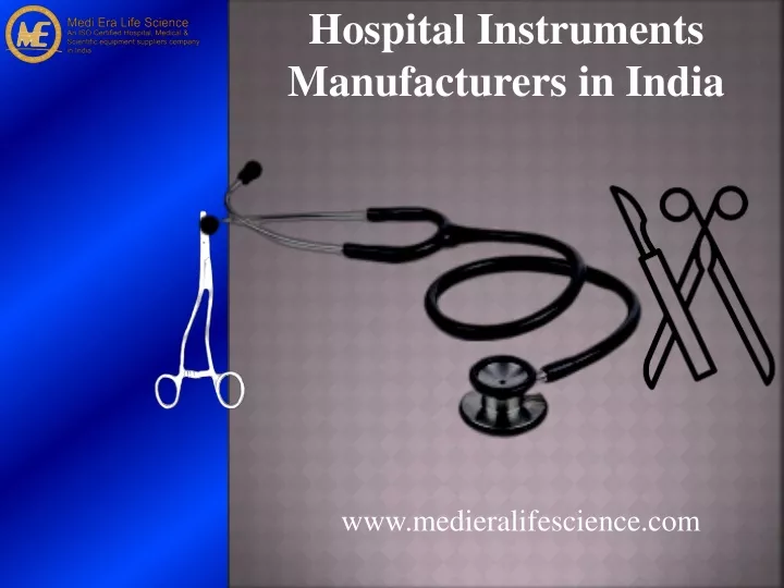 hospital instruments manufacturers in india