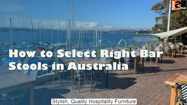 how to select right bar stools in australia
