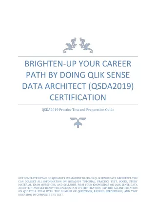 brighten up your career path by doing qlik sense