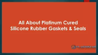 Platinum Cured Silicone Rubber Gaskets & Seals