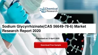 sodium glycyrrhizinate cas 56649 78 6 market