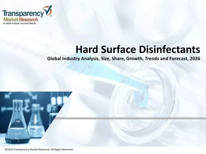 hard surface disinfectants global industry analysis size share growth trends and forecast 2026