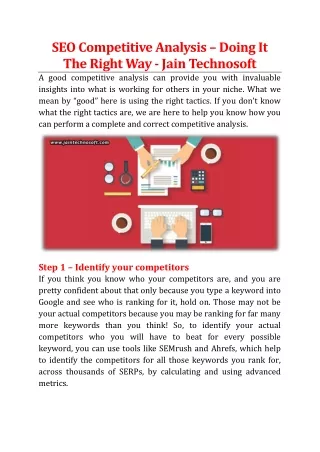 seo competitive analysis doing it the right