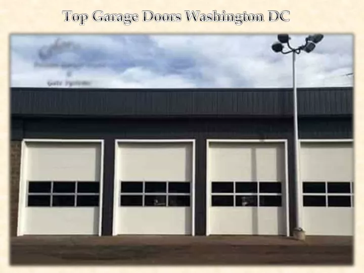 top garage doors washington dc