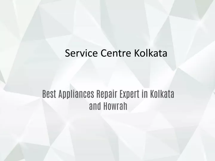 service centre kolkata