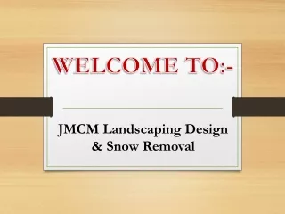 welcome to