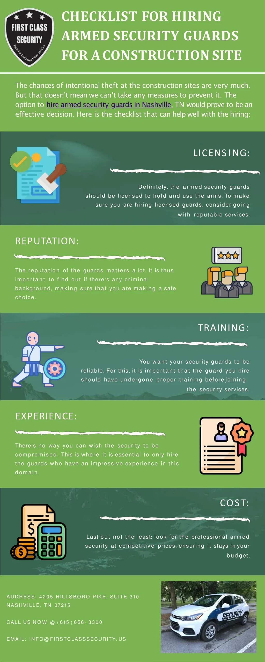 PPT - Checklist for Hiring Armed Security Guards for a Construction ...