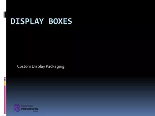 custom display packaging