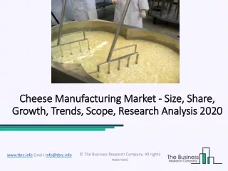 cheese cheese manufacturing manufacturing market