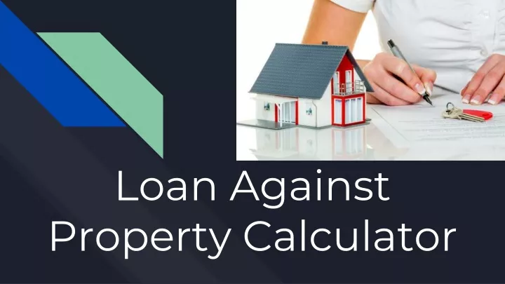 loan against property calculator