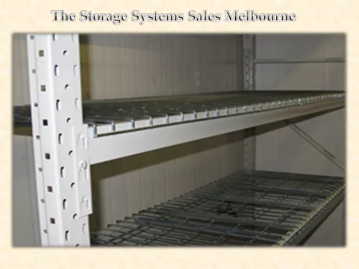 the storage systems sales melbourne