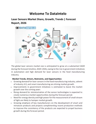 Laser Sensors Market Share, Growth, Trends | Forecast Report, 2026