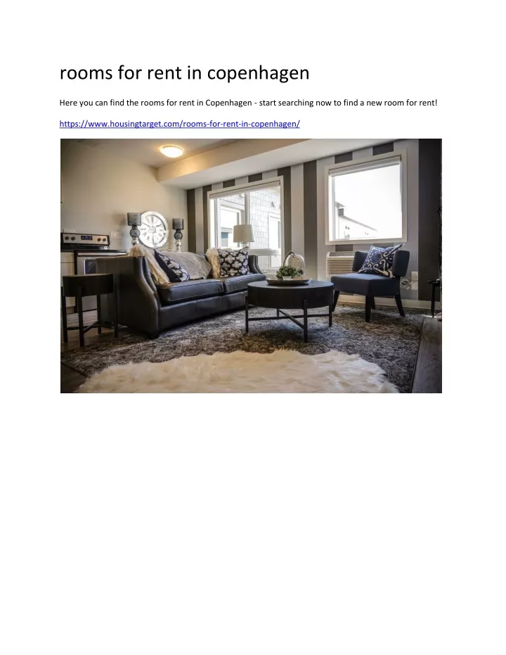 rooms for rent in copenhagen
