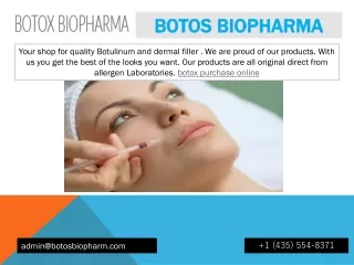 Buy botox australia/Botos Biopharma Store