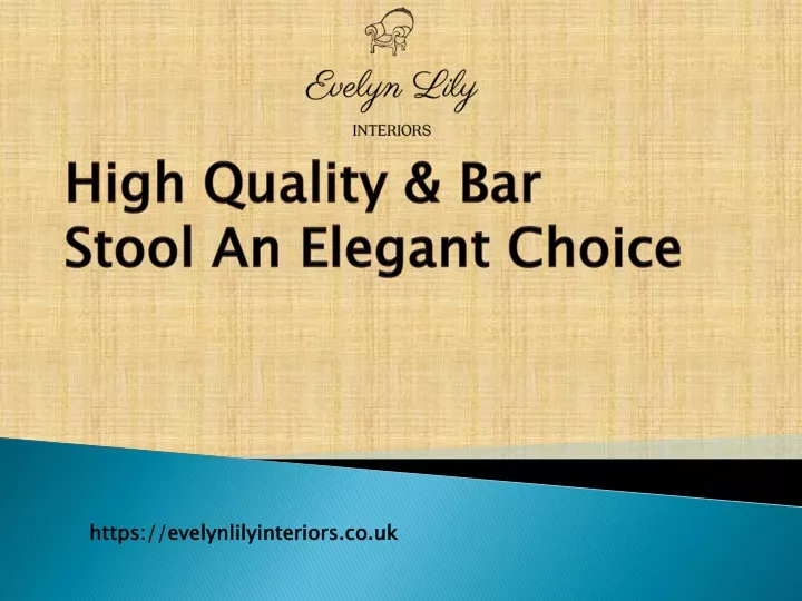 high quality bar stool an elegant choice
