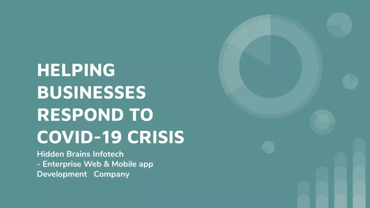 helping businesses respond to covid 19 crisis