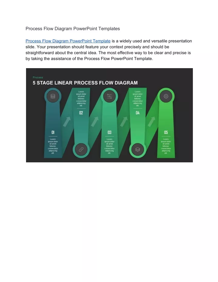 process flow diagram powerpoint templates process