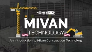 Mivan Construction - Mivan Shuttering Real Estate Technology