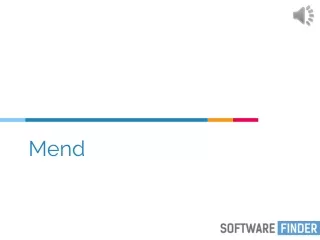 Mend-Software Finder
