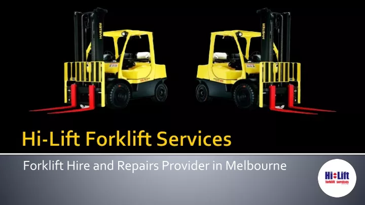 forklift hire and repairs provider in melbourne