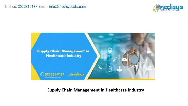 supply chain management in healthcare industry