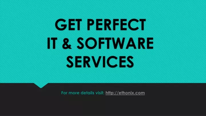 get perfect it software services