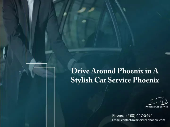drive around phoenix in a stylish car service