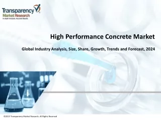 high performance concrete market