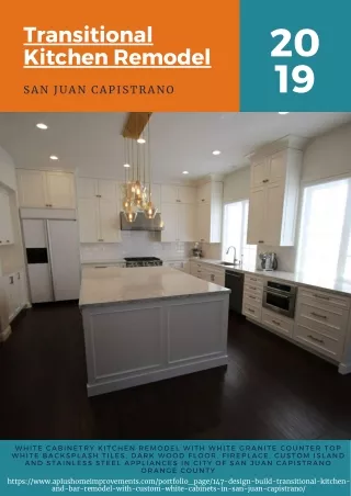 transitional kitchen remodel