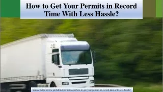 How to Get Your Permits in Record Time With Less Hassle?