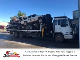 Need to hire Brisbane Truck Wrecker just contact to Cars Removals