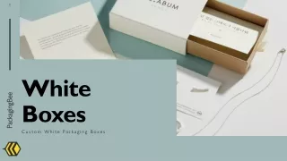 white boxes