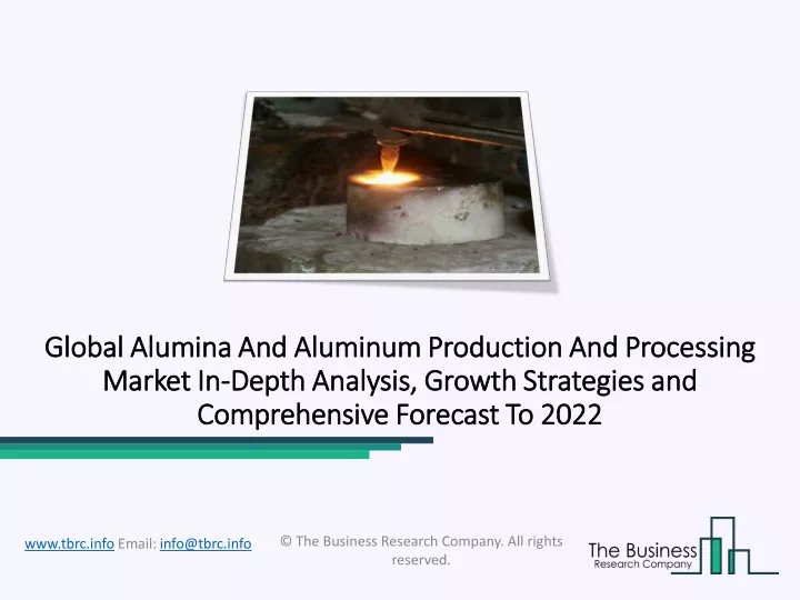 global alumina and aluminum production