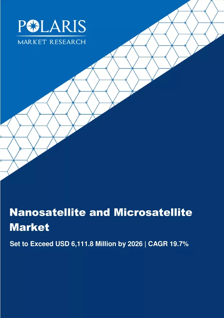 nanosatellite and microsatellite market